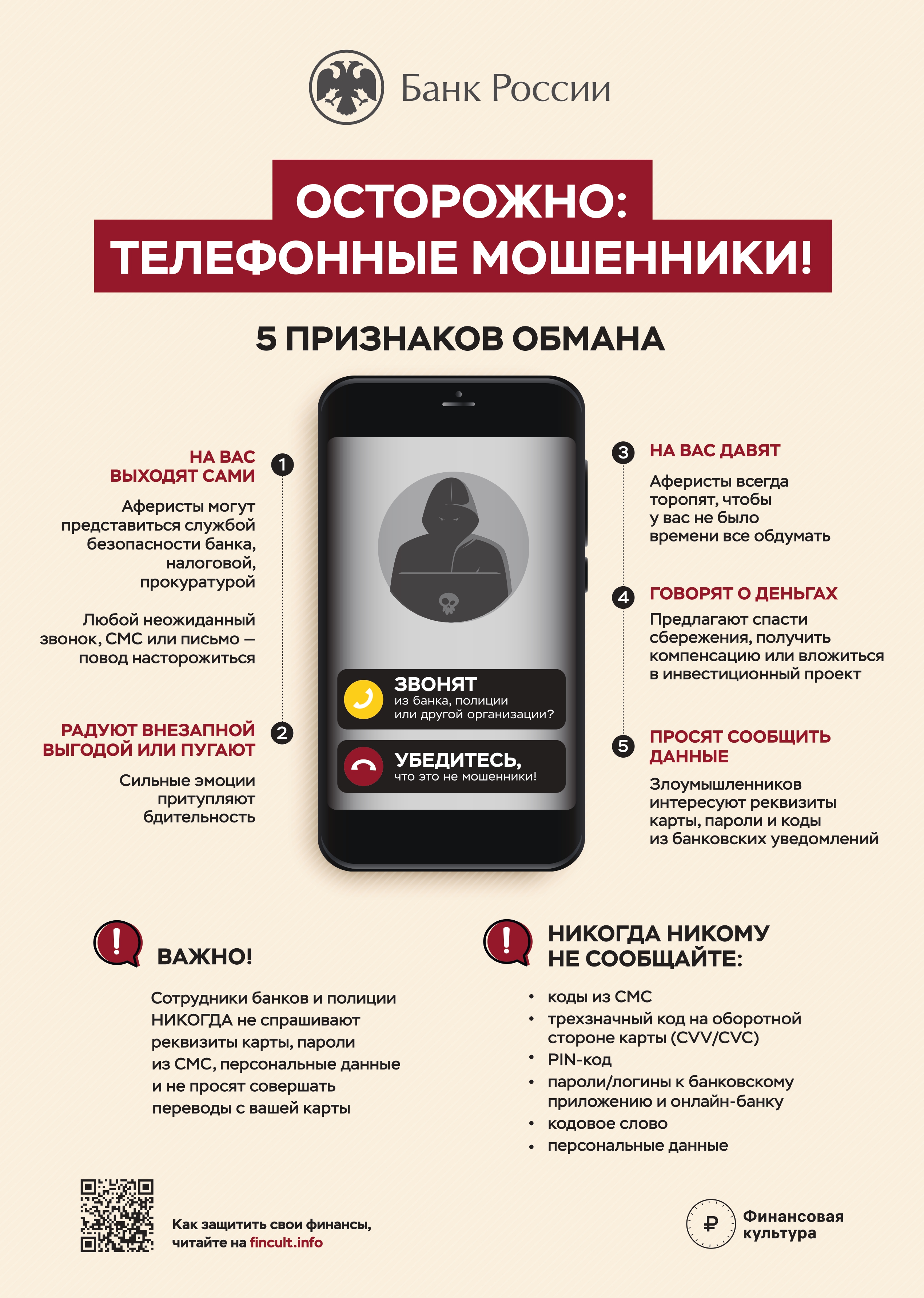 Осторожно! Телефонные мошенники Осторожно! Телефонные мошенники