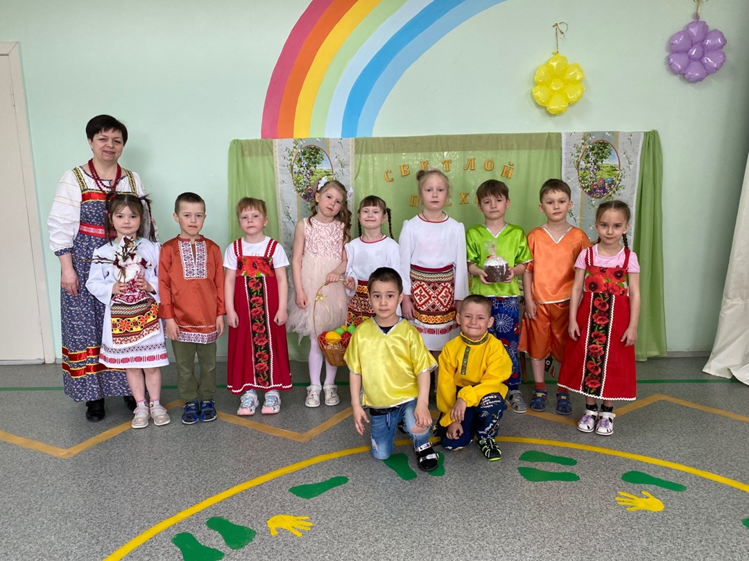 Знакомство с праздником Пасхи.